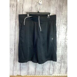 tropical y2k boho indie Gaiam Mens Hybrids Black Trunks Short Size Medium
